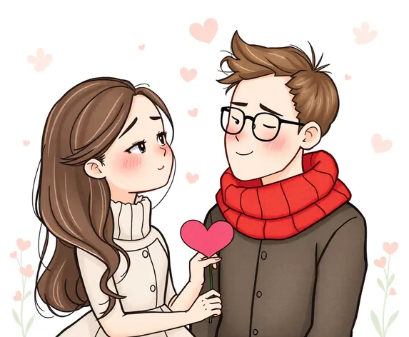 cute couple drawings