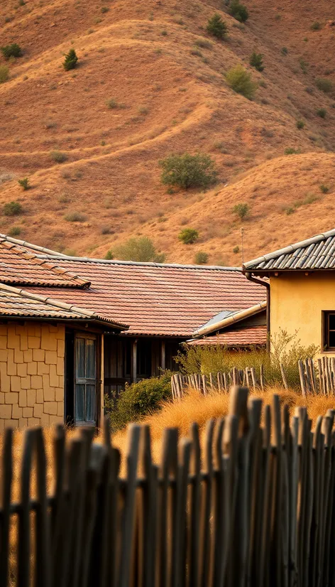 brown houses