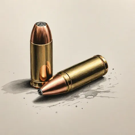 bullet drawing