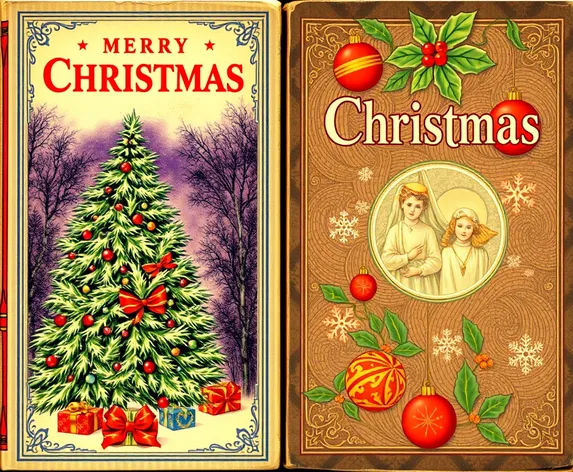 christmas book covers