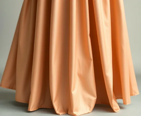 long silk skirt