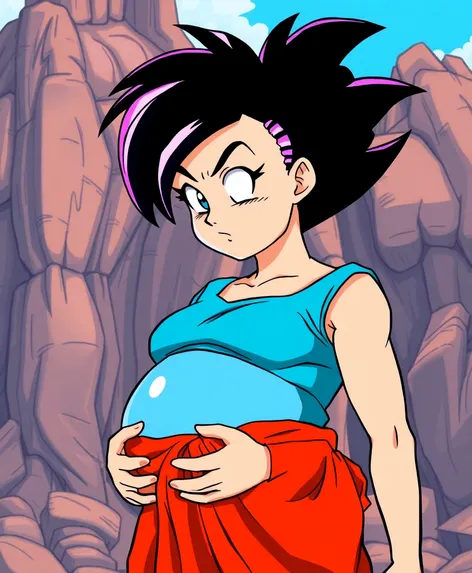 pregnant bulma