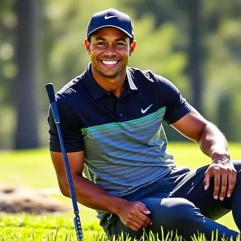 tiger woods handsome