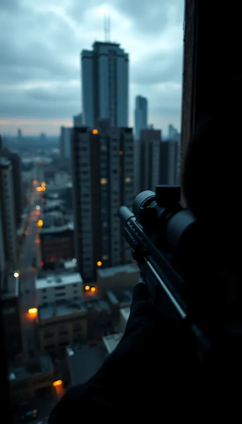 sniper out window