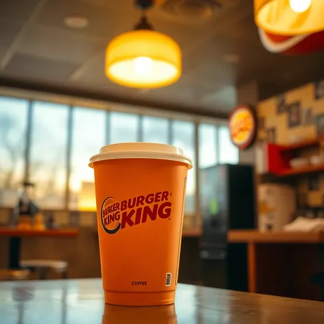 burger king coffee