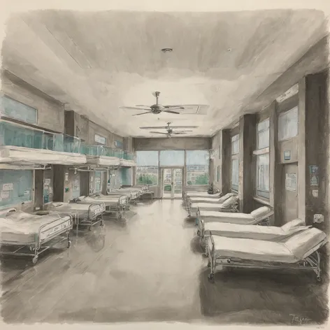 hospital drawing