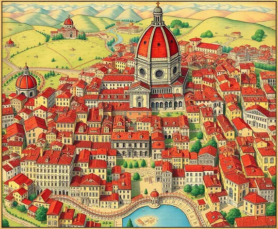 map of florence