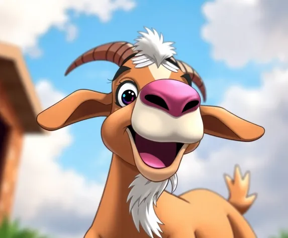 cartoon goat