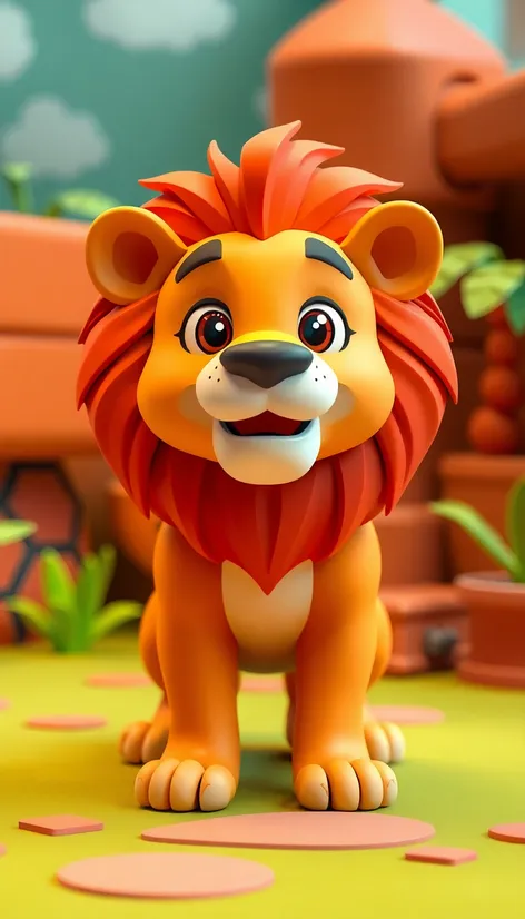 ugly 3d lion video