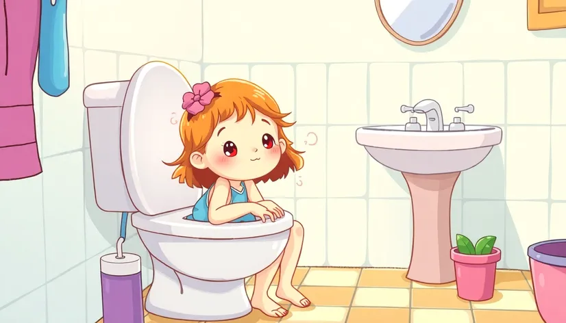 little girl pee