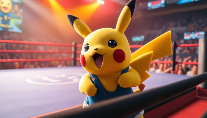 pikachu wrestler