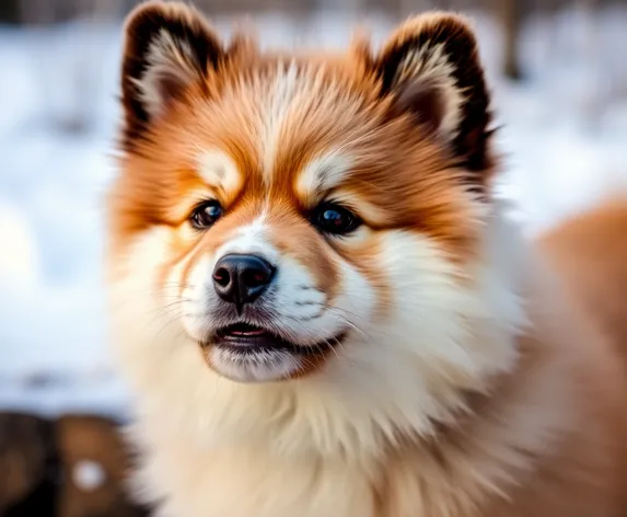 chow chow and husky