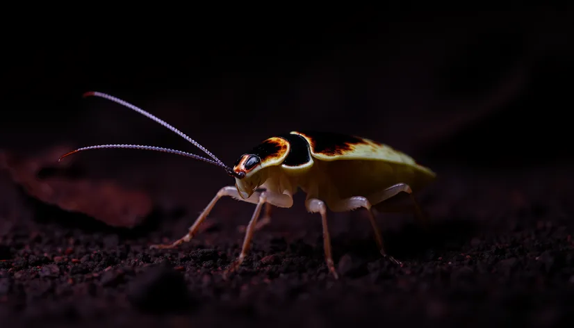 albino cockroach