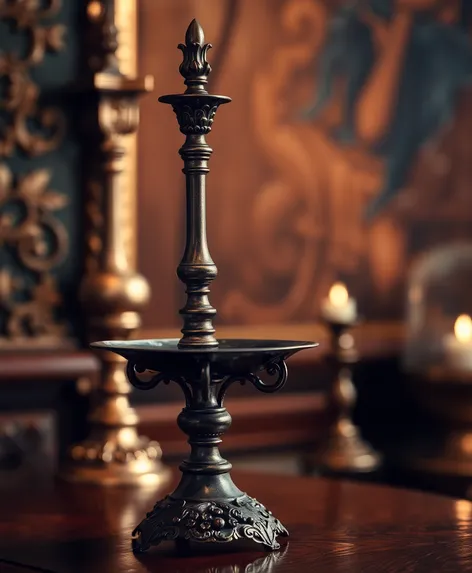 antique candle holder