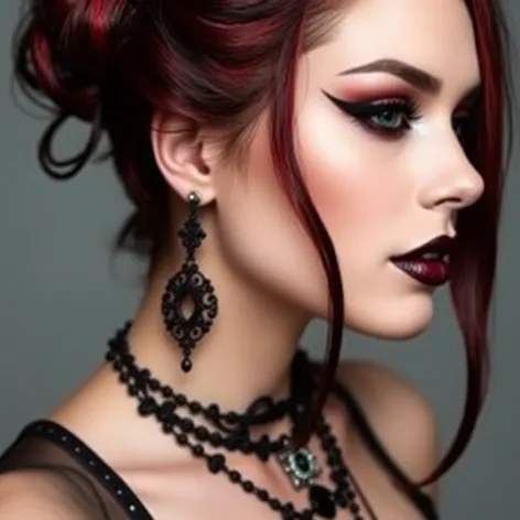 gothic female hairstyles