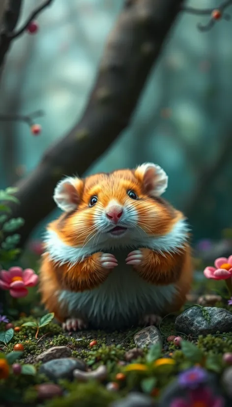 fancy bear hamster