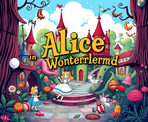 alice in wonderland clipart