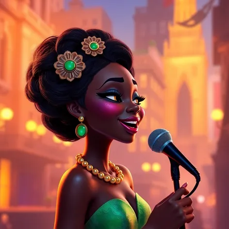 tiana singing