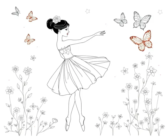 ballerina coloring pages