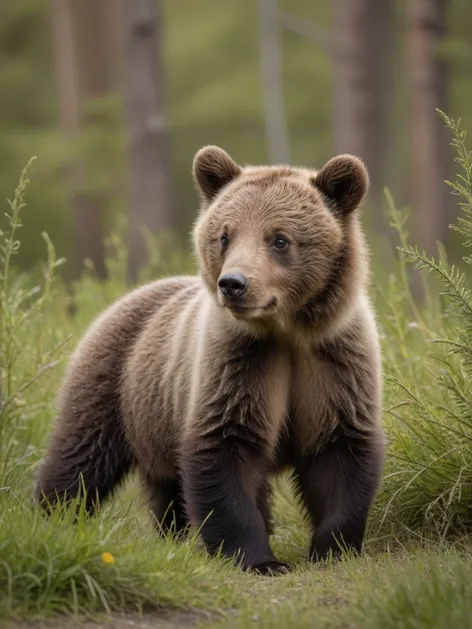 grizzly bear cub