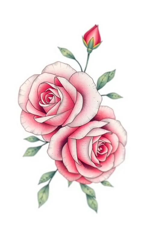 roses tattoo design