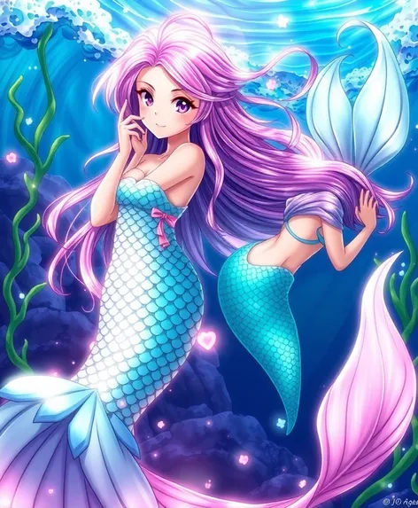 mermaids in anime