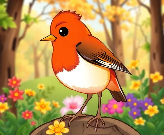 cartoon pictures of robin