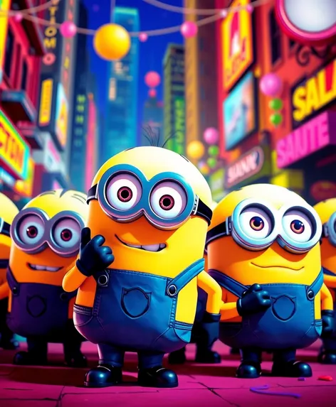 big cartoon minions