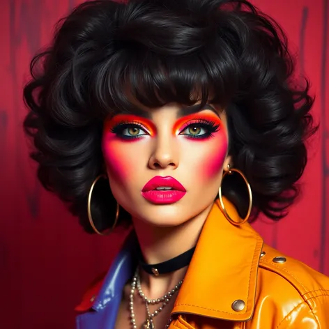 80s makeup images