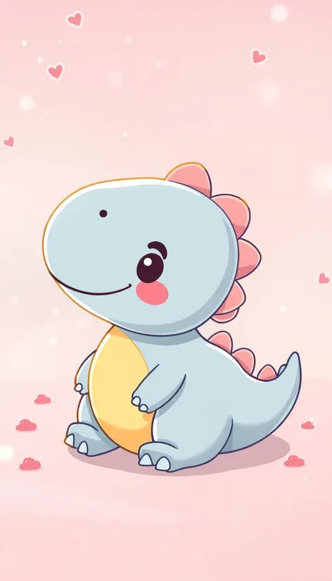 kawaii dinosaur