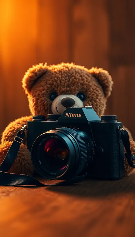 teddy bear camera