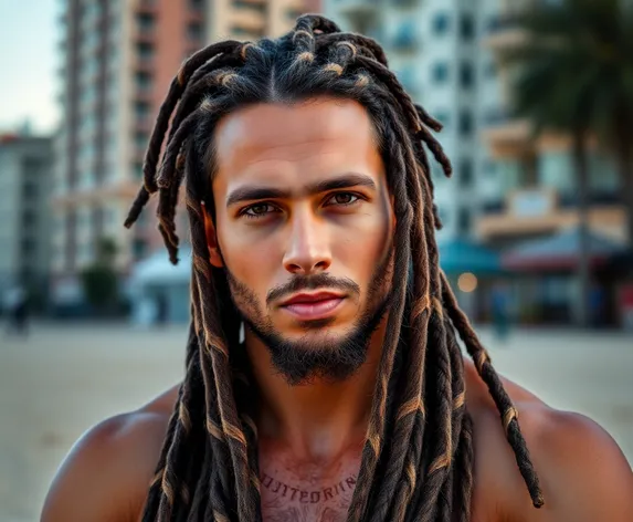 white guy with dreads