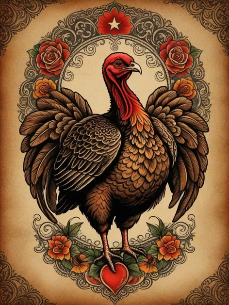 turkey tattoo