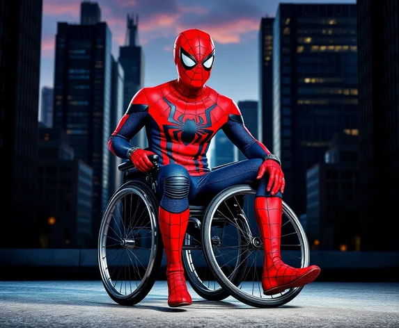 wheelchair spider man