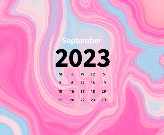 2023 september calendar