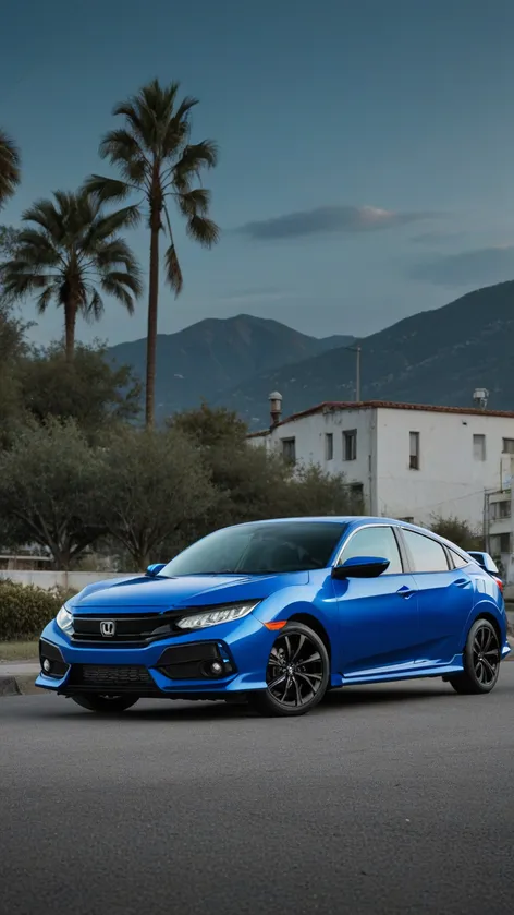 honda civic blue