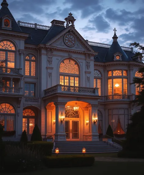 aesthetic mansion