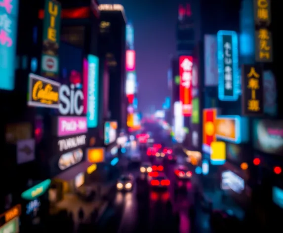 cyberpunk blurry