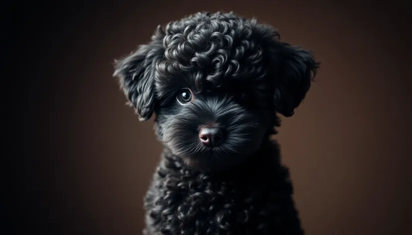 toy poodle black