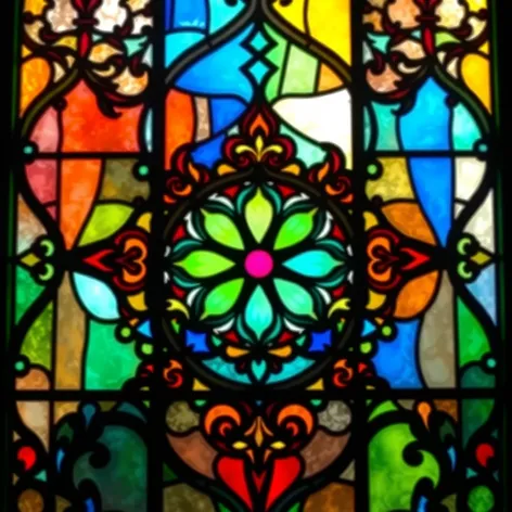 stained glass coloring pages