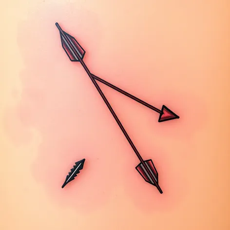 arrow bow tattoo