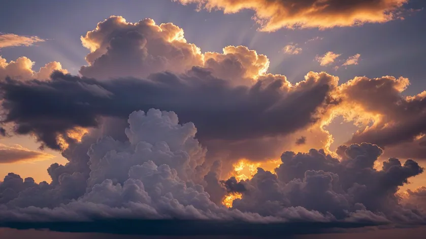 sunset clouds