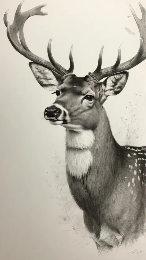 deer drawing