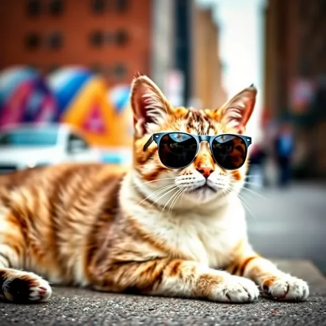 cat in sunglasses