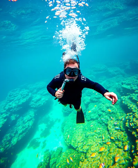 snorkeling fins