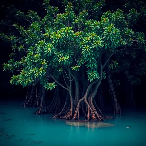 photo of mangrove tree