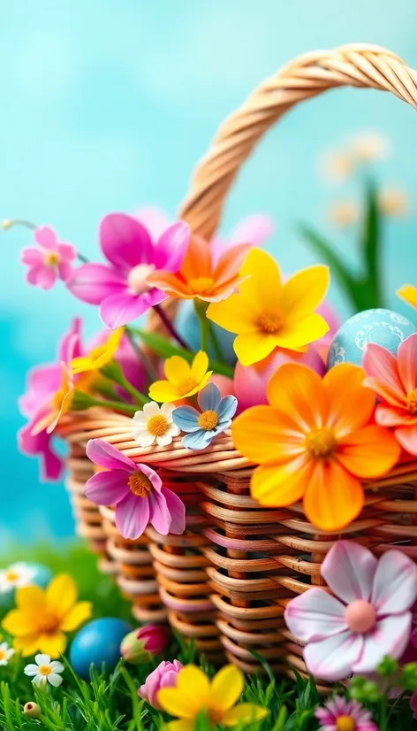 easter basket clipart