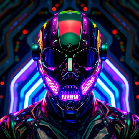 cybernetic mask