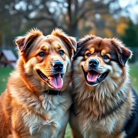 lab and chow mix