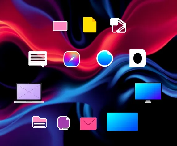 ui macbook vector icons